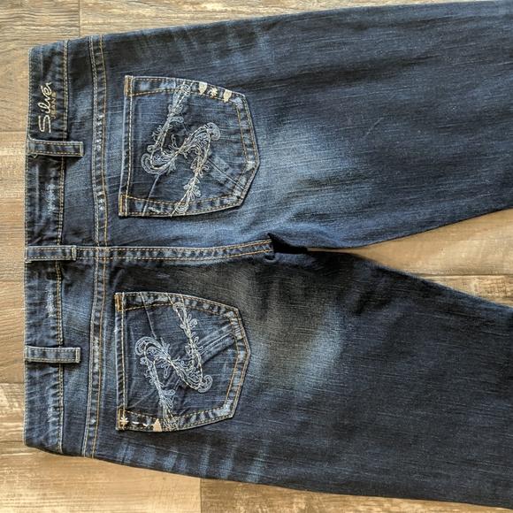 SILVER Jeans "Tuesday" sz 32/33 - Picture 5 of 16